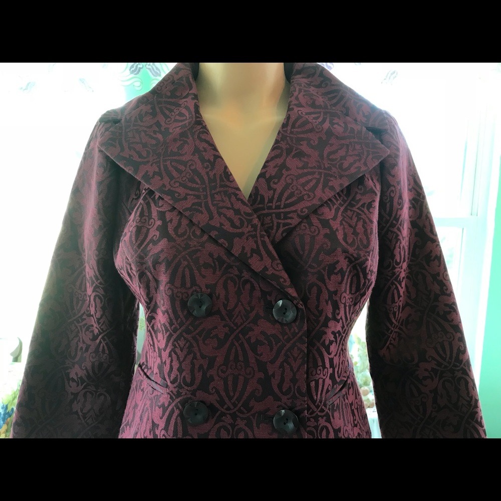 Liz Claiborne Axcess Double Breasted Blazer - Picture 2 of 8